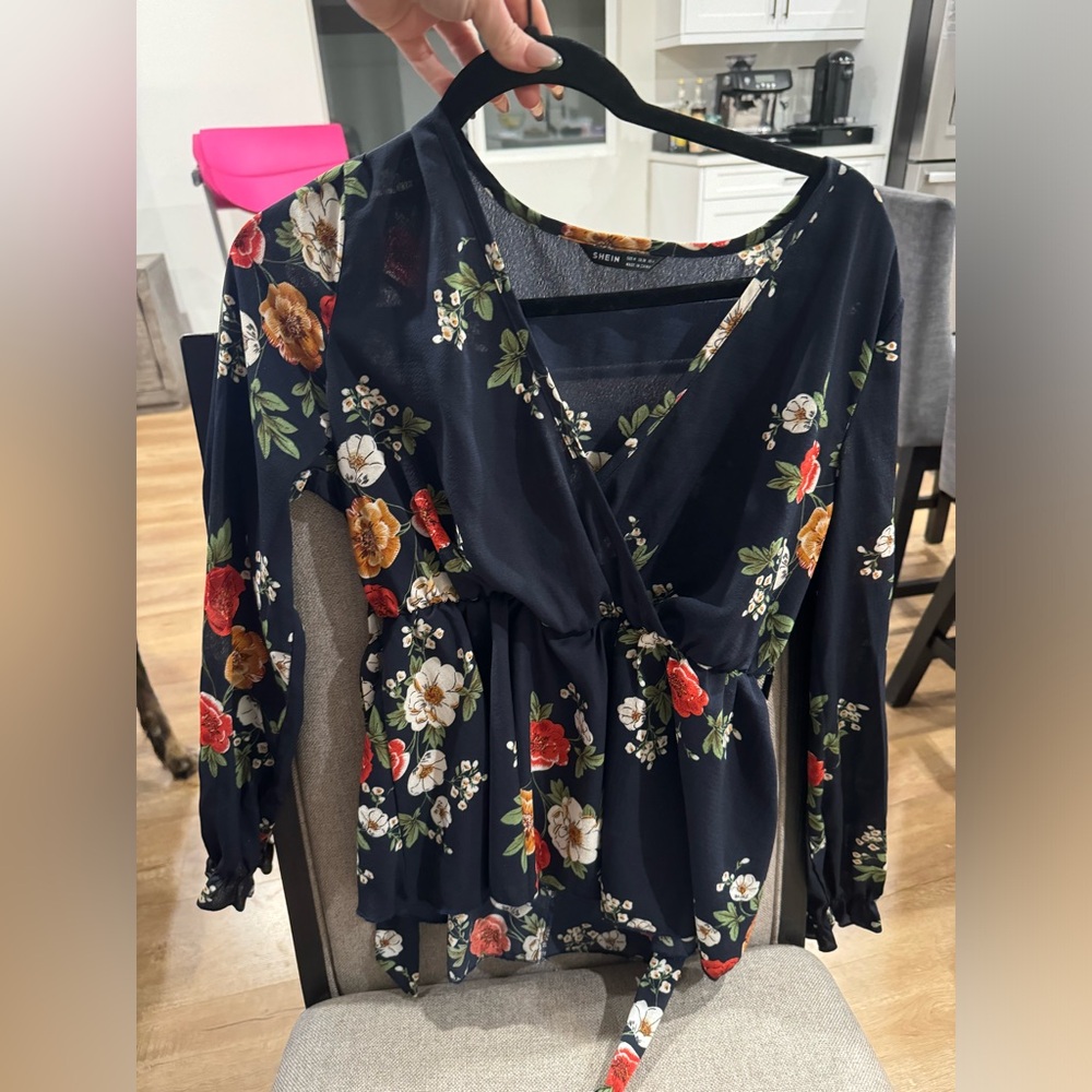Floral long sleeve